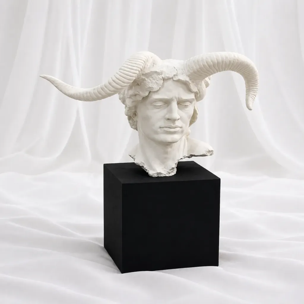 [S-830-C2] Horned Sovereign (White)