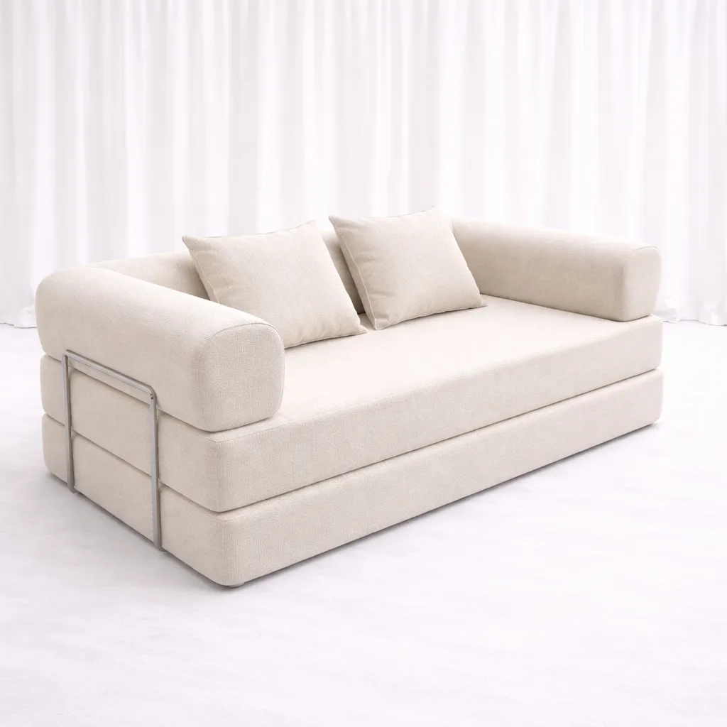[Sof-134-P2] Chelsea Classic Sofa (Brown)
