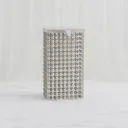 Modern White Textured Storage Basket