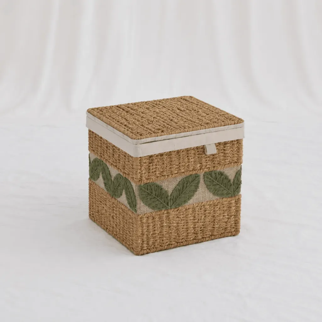 Natural Wooden Storage Boxes