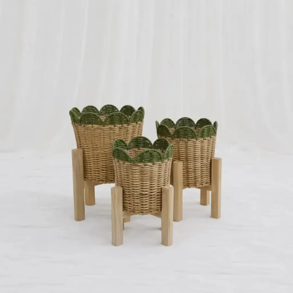 Elevated Wooden Planter Stand