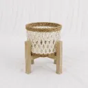 Woven Cane planter