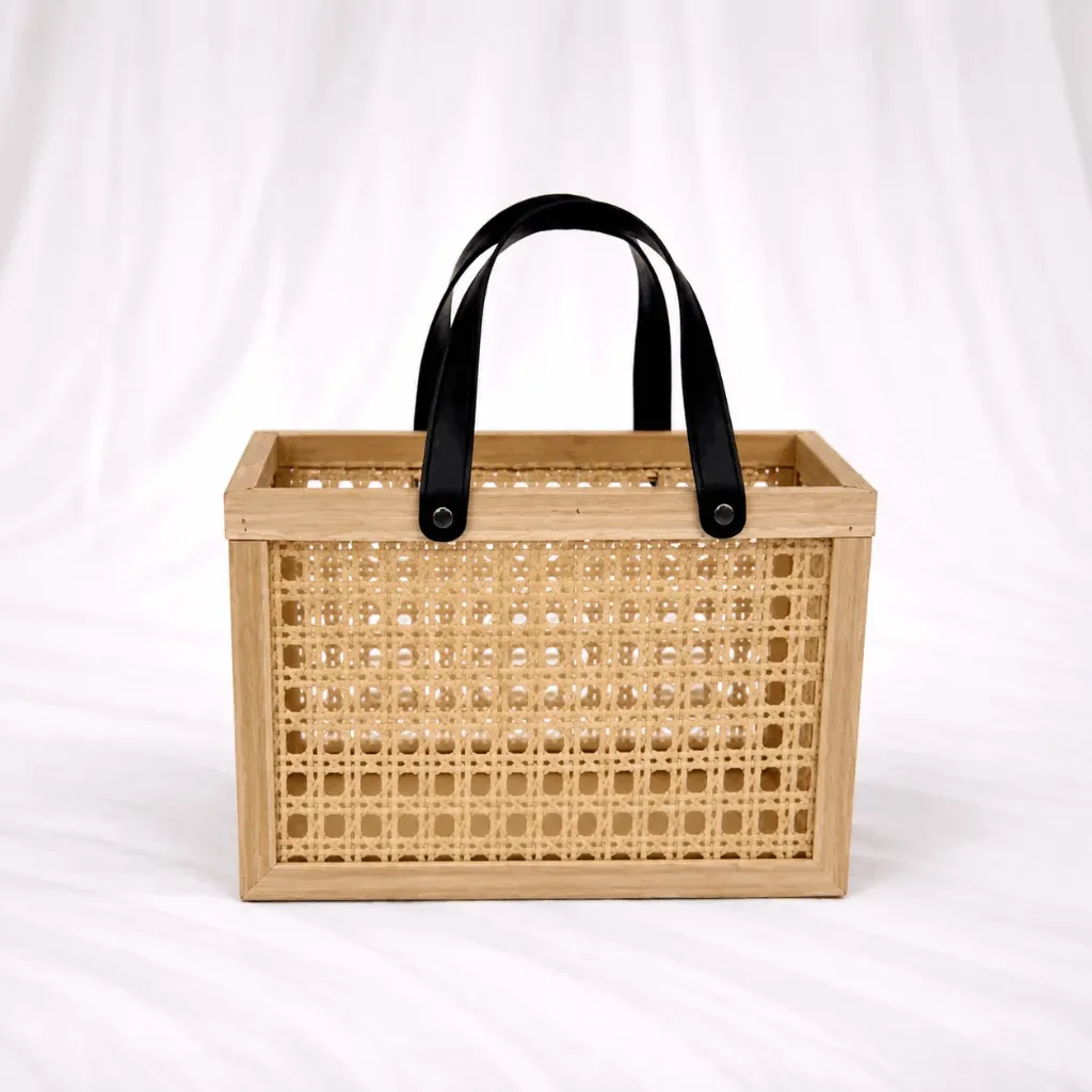 Royal Wicker Market Bag