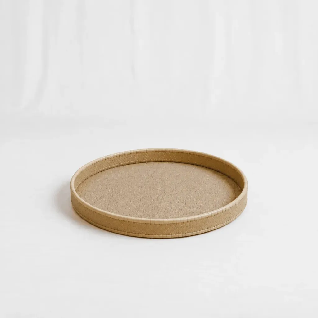 Classic Cane Round Tray