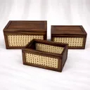 Rectangular Woven Tissue Box
