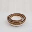 Braided Rim Serving Tray
