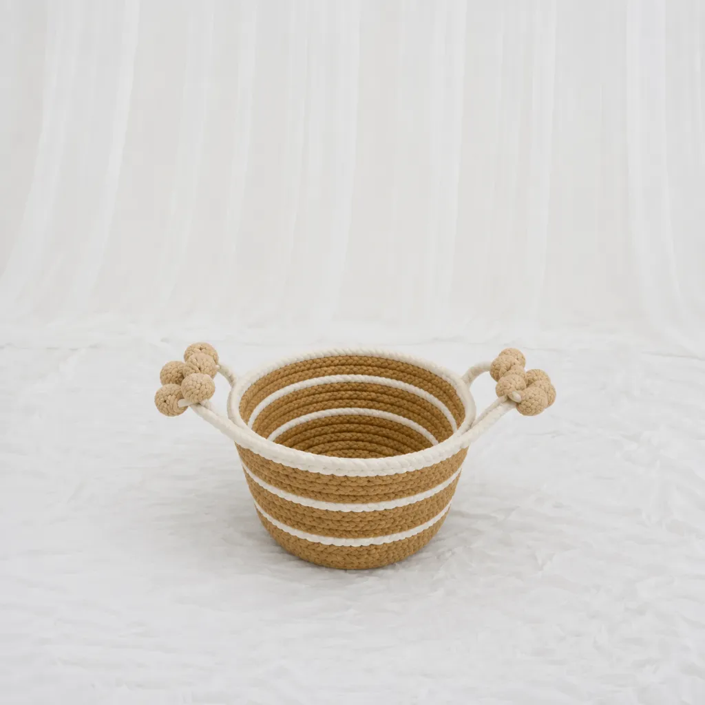 Textured Rope Basket Set