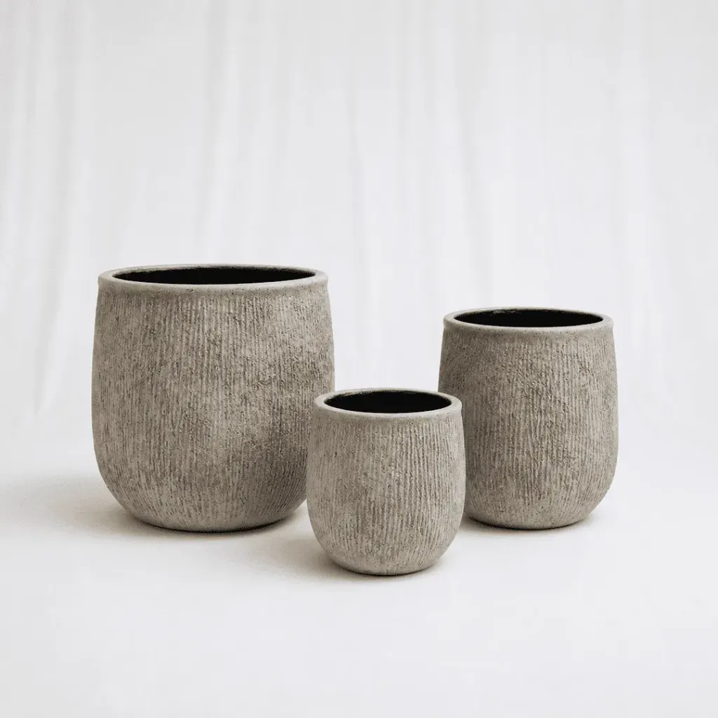 [P-1412-S] Fibreglass planters (S: 25*25*26*)