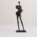 Modern Figurative Musician Sculpture