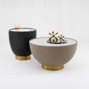 Noir & Gold Set Table