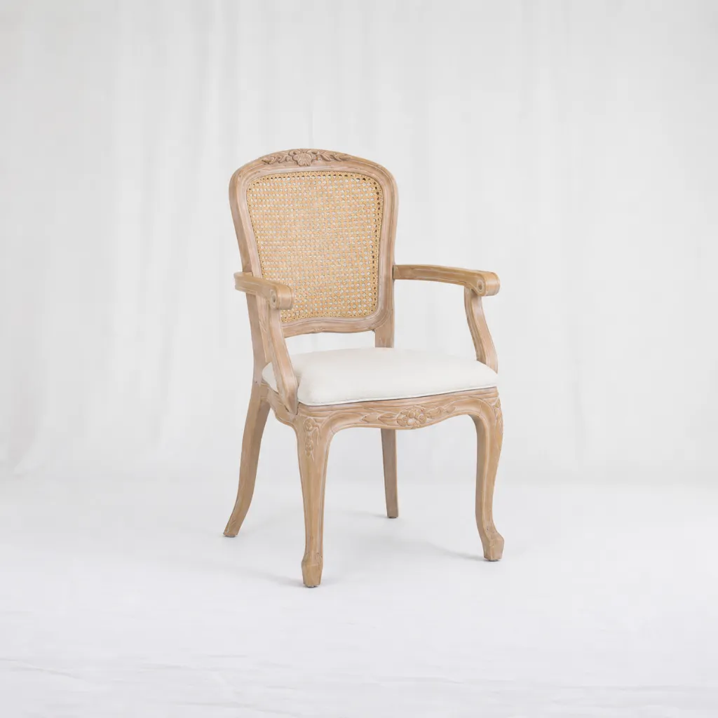 [Ch-095] Versailles Carved Chair