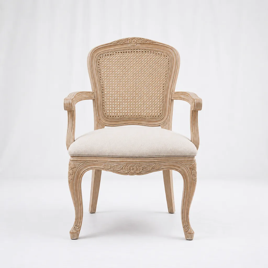 [Ch-091] Ivory Époque Chair
