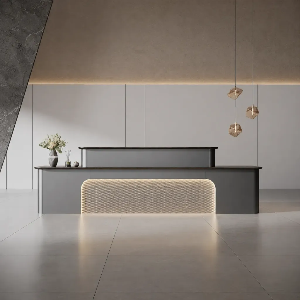 [RD-001] Lucentia Reception Desk