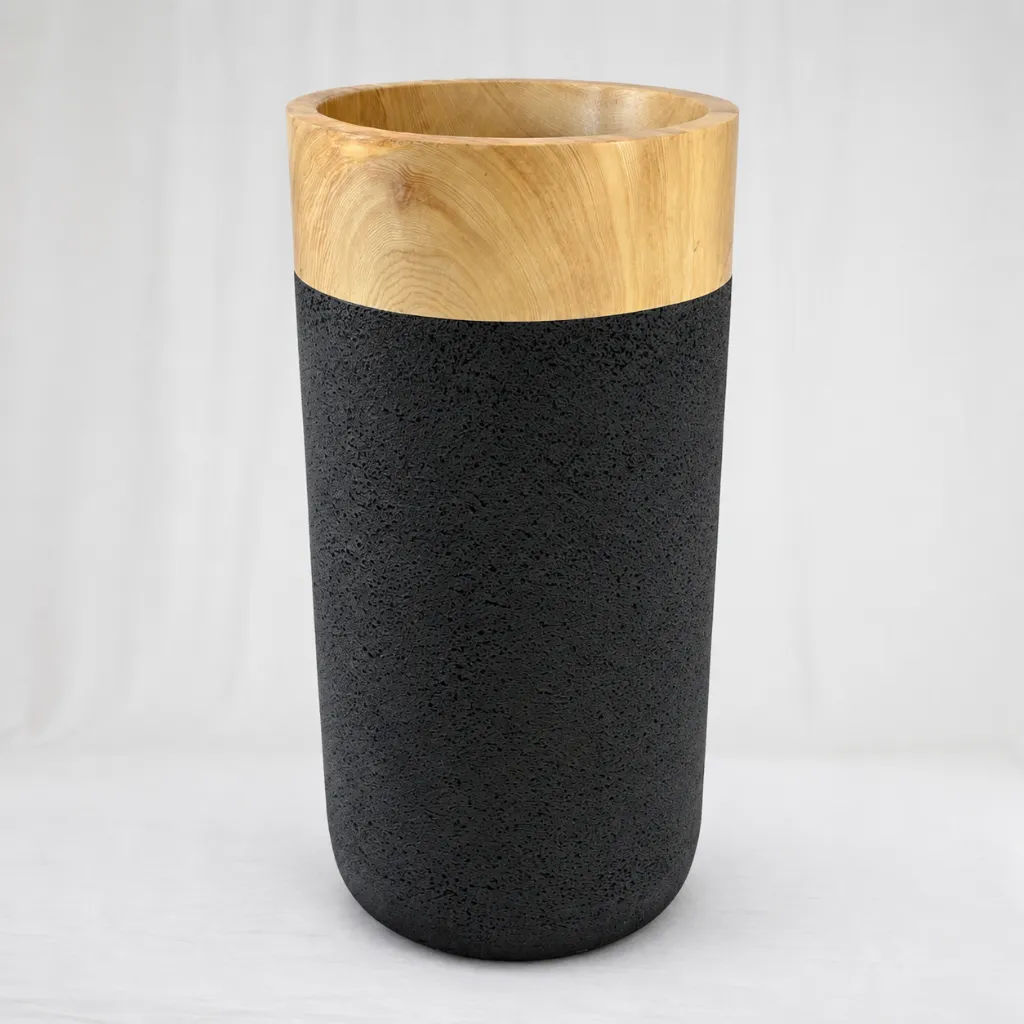 Noir Oak Planter Collection
