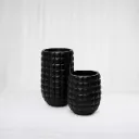 Noir Grid Planter
