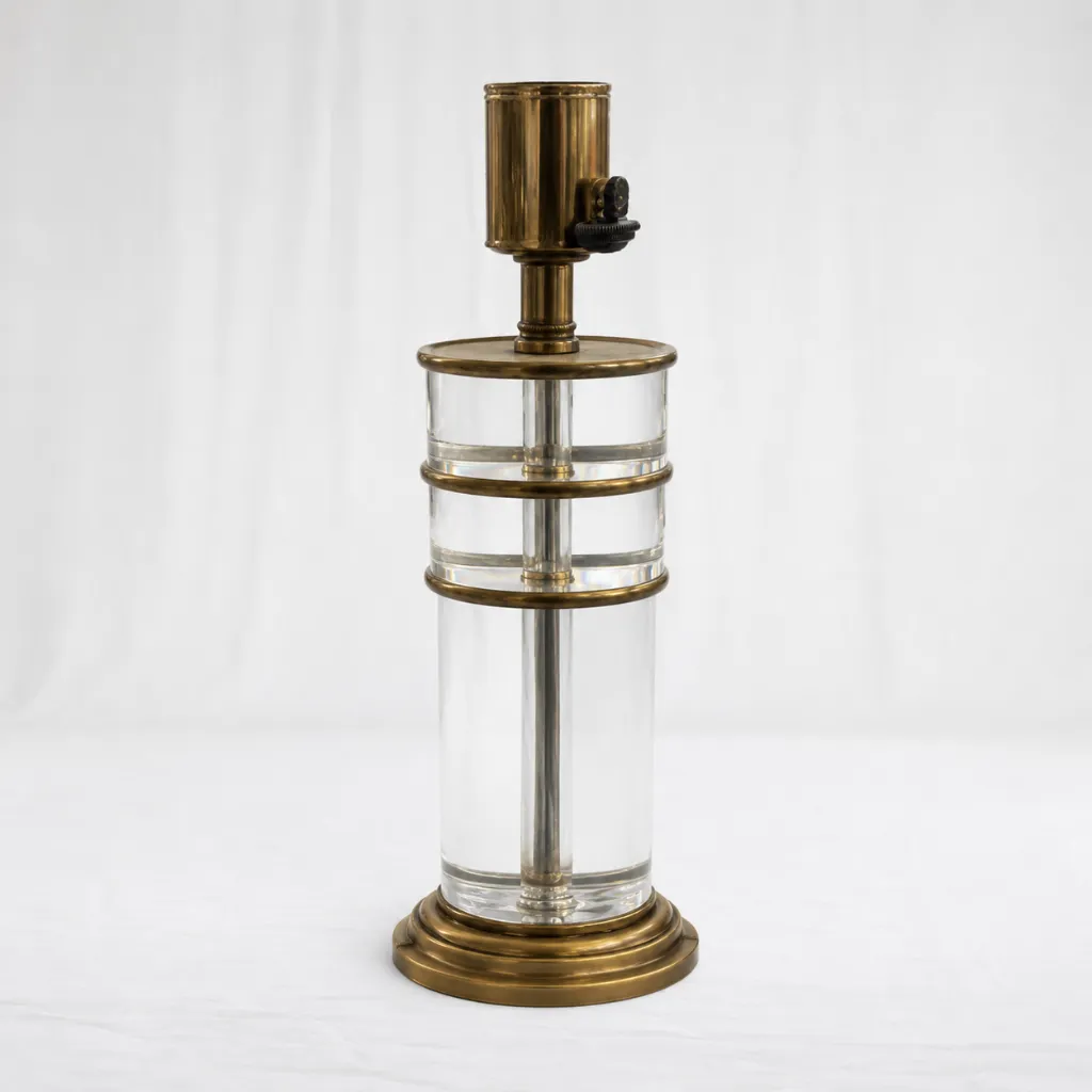 [L-009] Modern Glass Cylinder Lamp