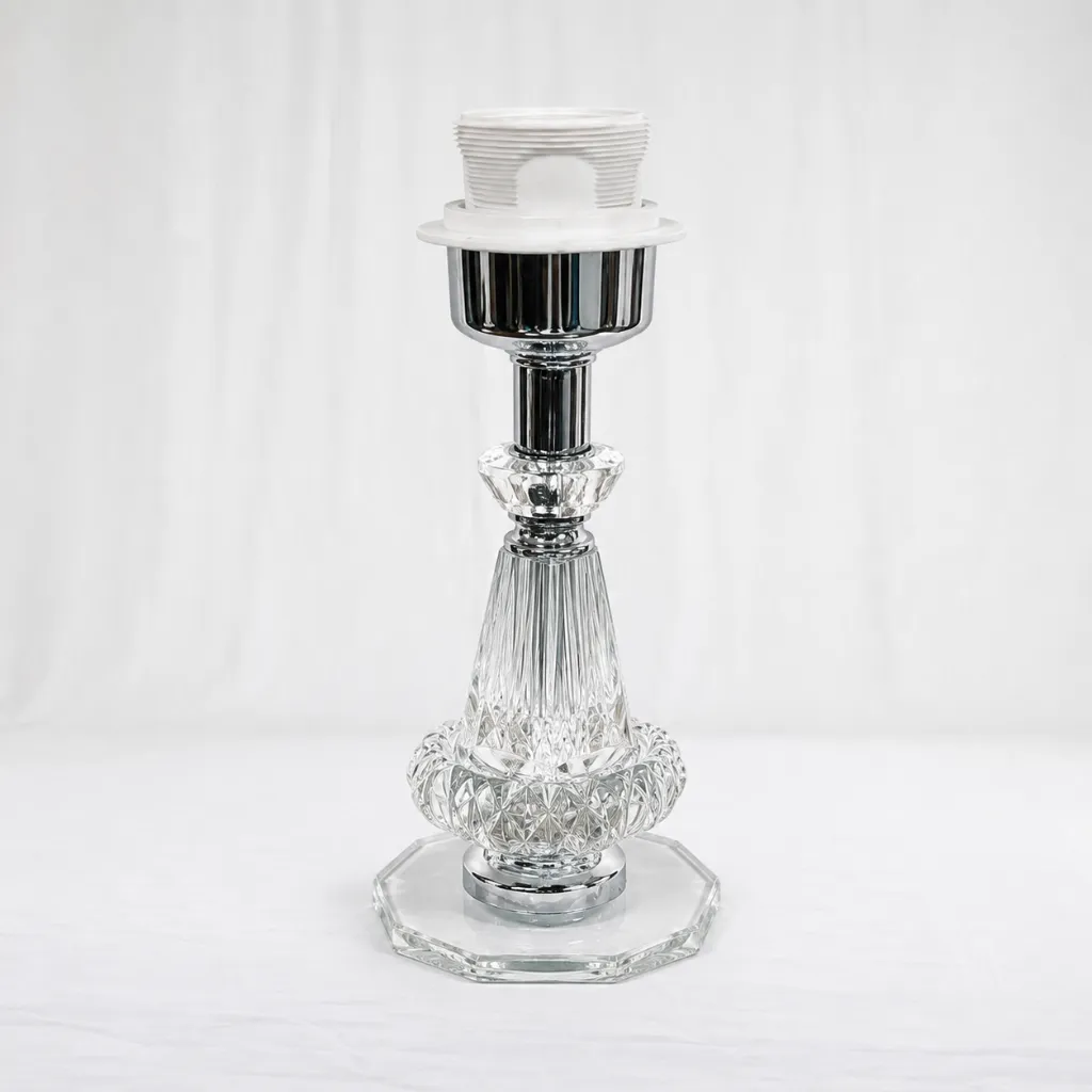 Aurelia Crystal Column Table Lamp