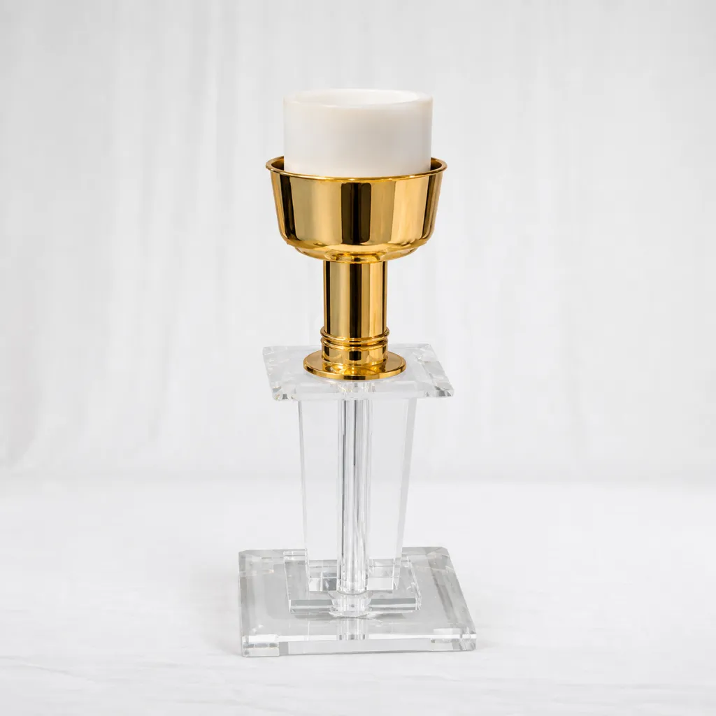 Regalia Clear Crystal Square Base Lamp