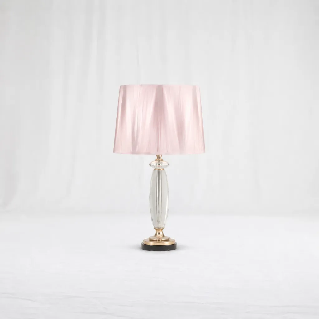 Celestia Crystal Spiral Table Lamp