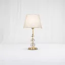 Luna Modern Crystal Column Lamp