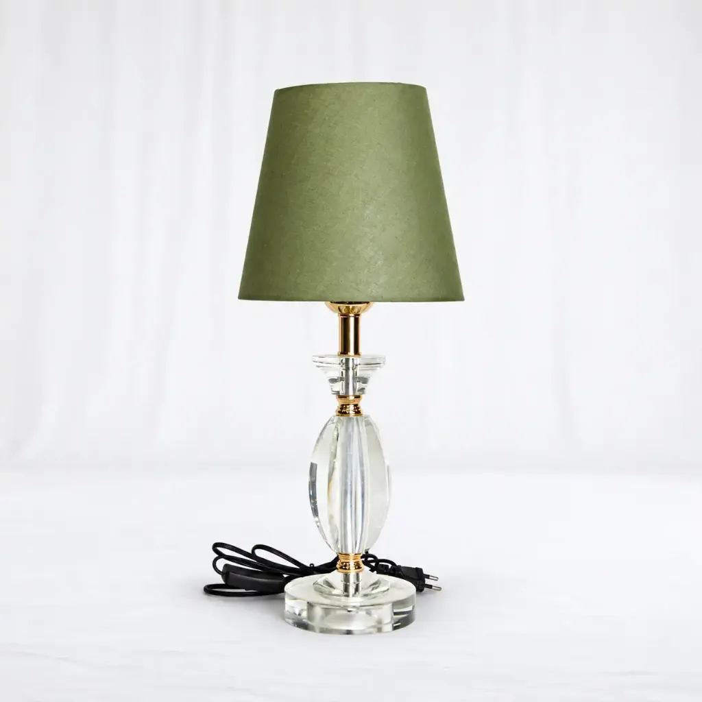 [L-032] Aurora Transparent Crystal Accent Lamp